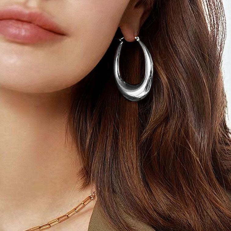 Classic Teardrop Hoops